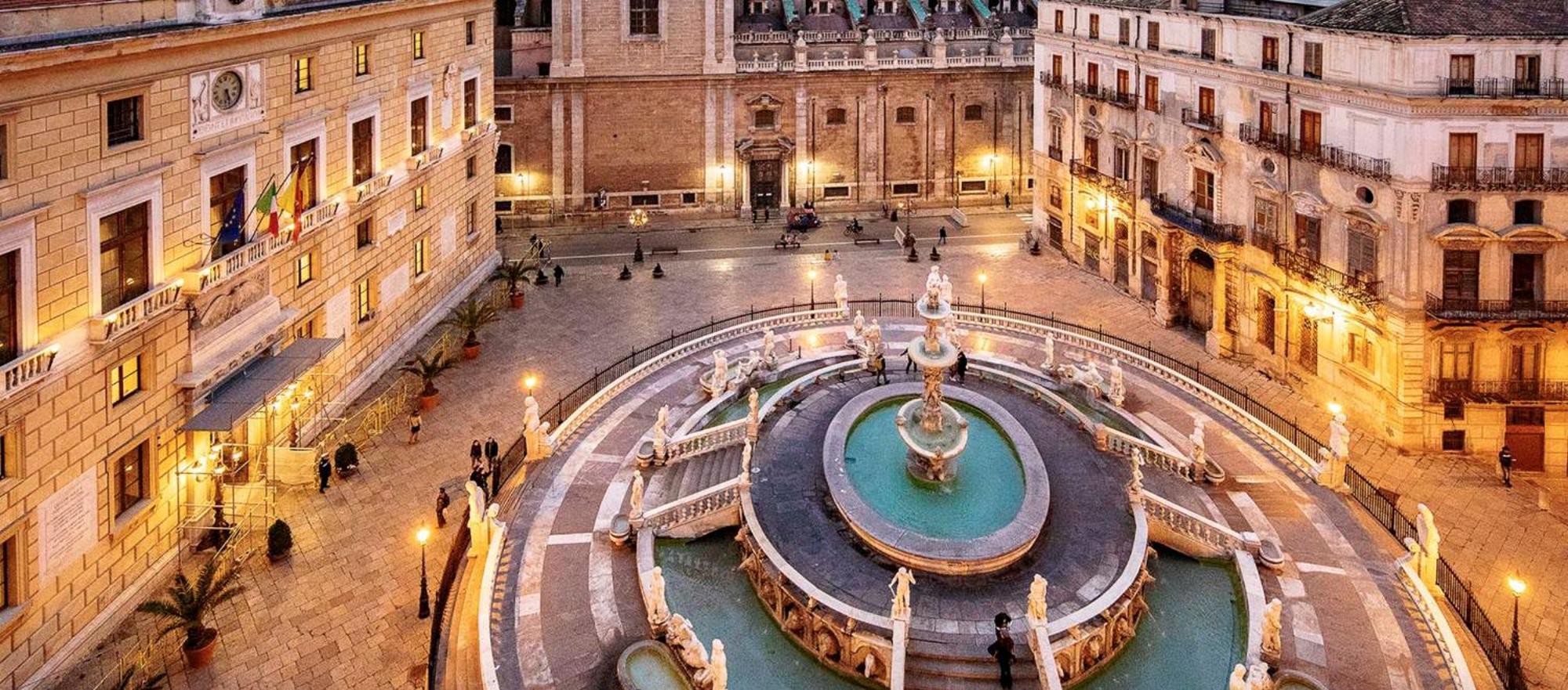 Апартаменты Luci Della Citta Palazzo San Matteo Палермо Экстерьер фото